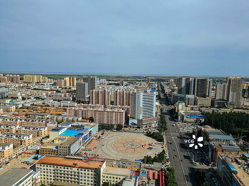 巴彦淖尔 人民公园 临河三中 星月广场 河套学院 临河图片素材