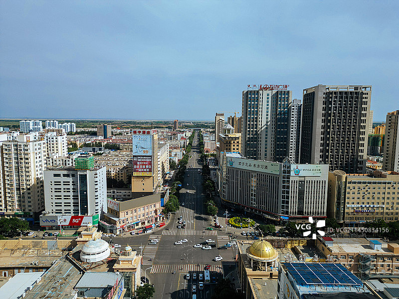 巴彦淖尔 人民公园 临河三中 星月广场 河套学院 临河图片素材