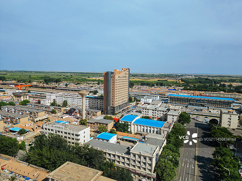 巴彦淖尔 人民公园 临河三中 星月广场 河套学院 临河图片素材