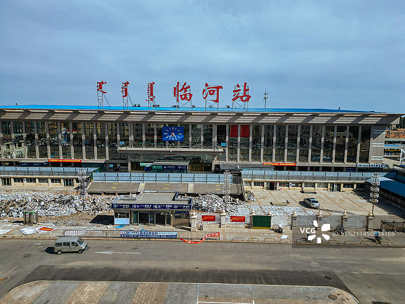 巴彦淖尔 人民公园 临河三中 星月广场 河套学院 临河图片素材