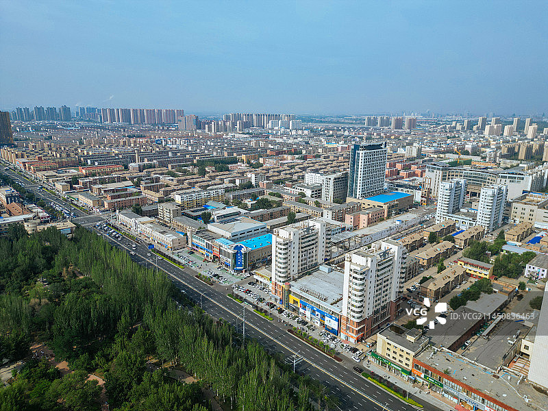 包头 阿尔丁广场 茂业天地 银河广场 钢铁大街 昆都仑区图片素材