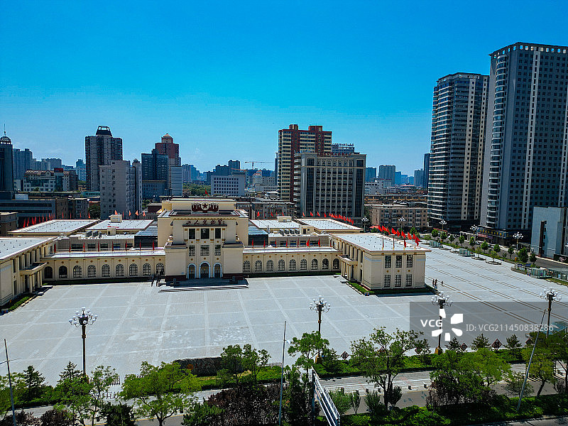 太原 五一广场 纯阳宫 迎泽大道 文瀛公园 迎泽区文庙图片素材