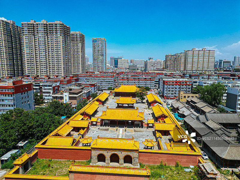 太原 五一广场 纯阳宫 迎泽大道 文瀛公园 迎泽区文庙图片素材