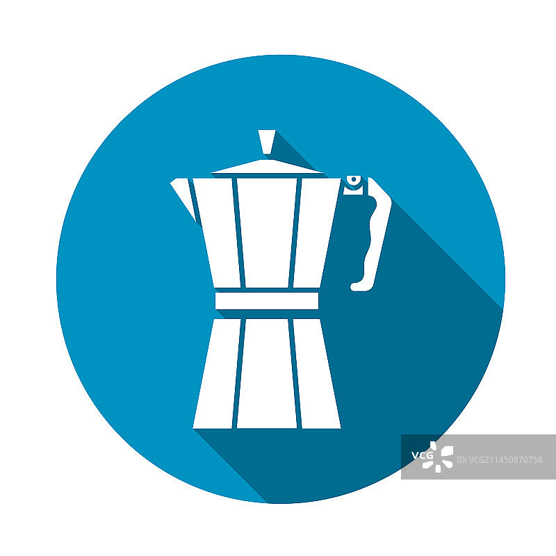 摩卡壶图标咖啡机图片素材