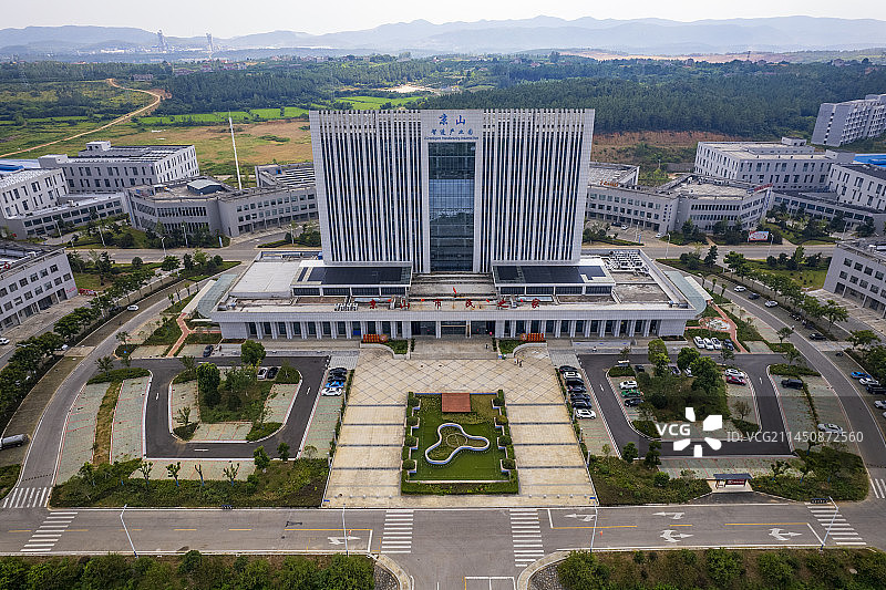 京山市民之家大楼外景图片素材
