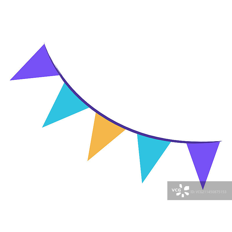 狂欢节彩带装饰图片素材