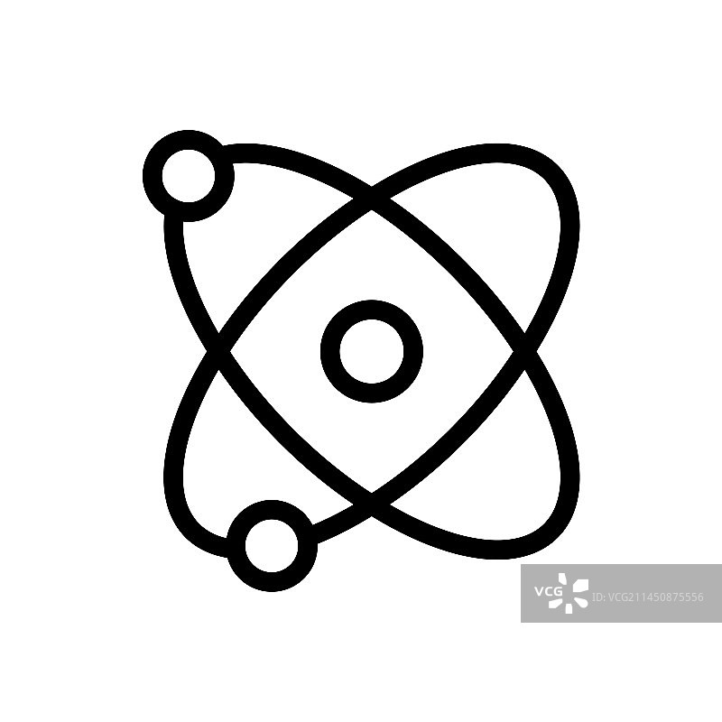 原子图标或logo标志符号图片素材