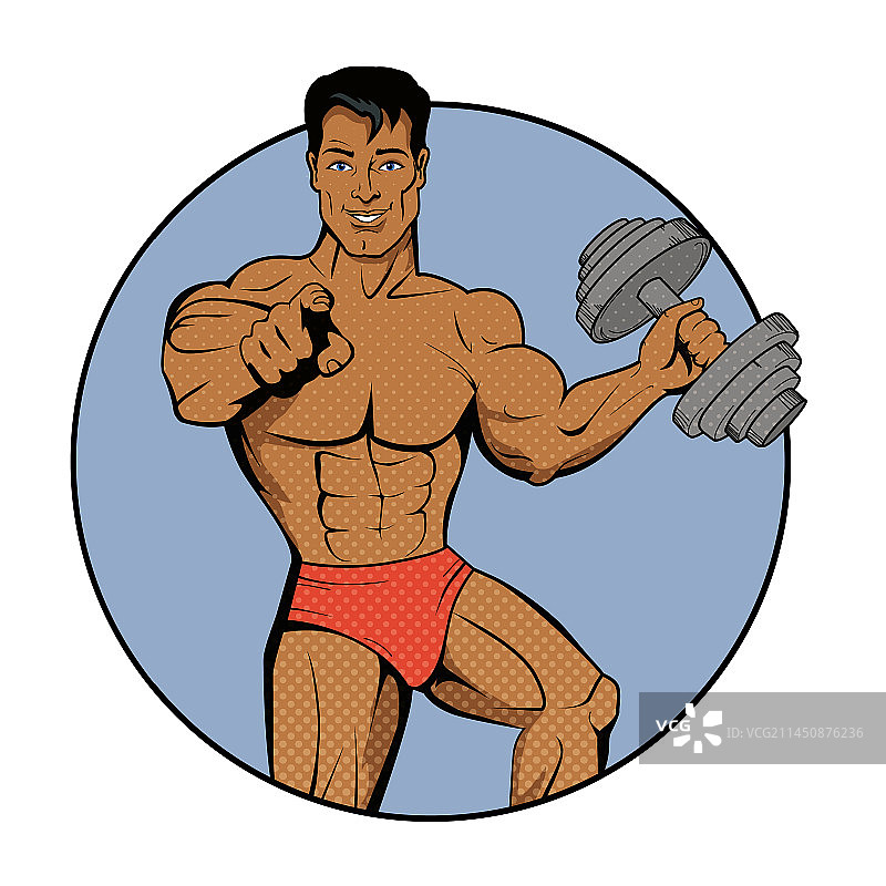 健身男士健身锻炼图片素材