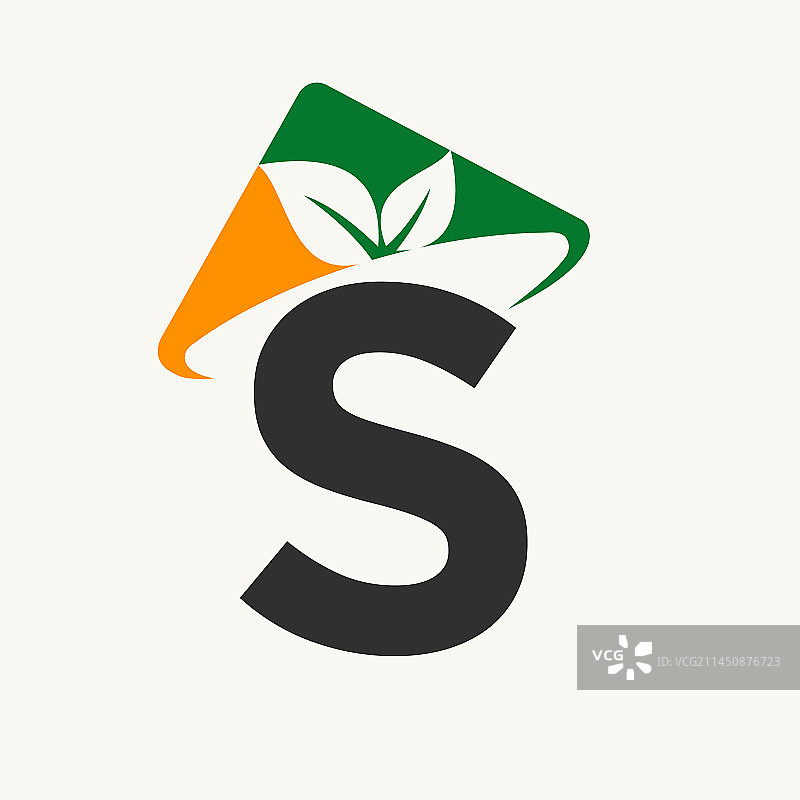 农民主题字母S农业Logo图片素材