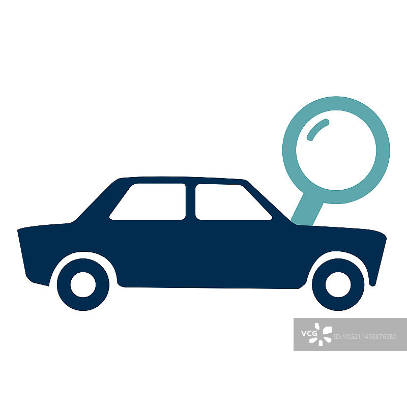 汽车搜索服务logo图片素材
