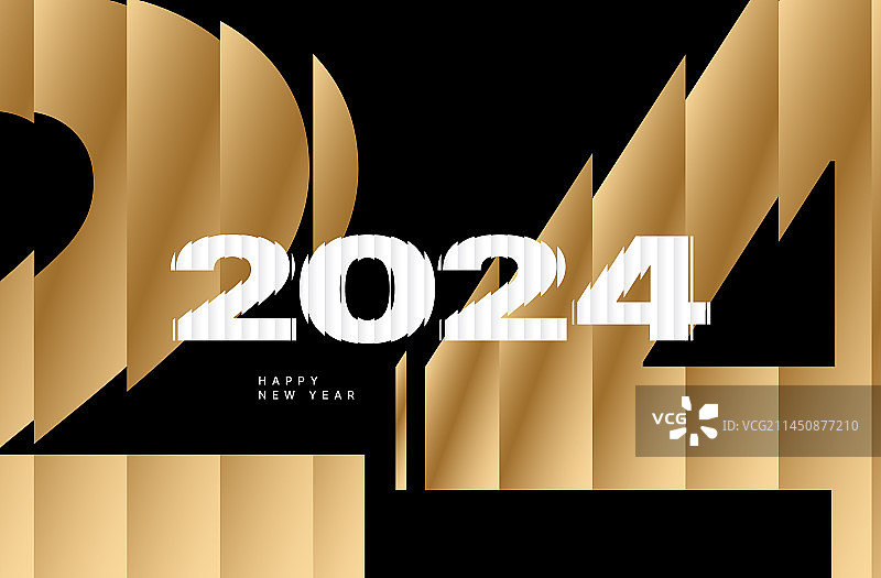 2024新年快乐圣诞节标志图片素材