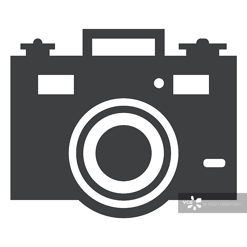 灰色相机图标图片素材