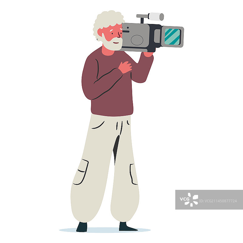 摄影师角色图片素材