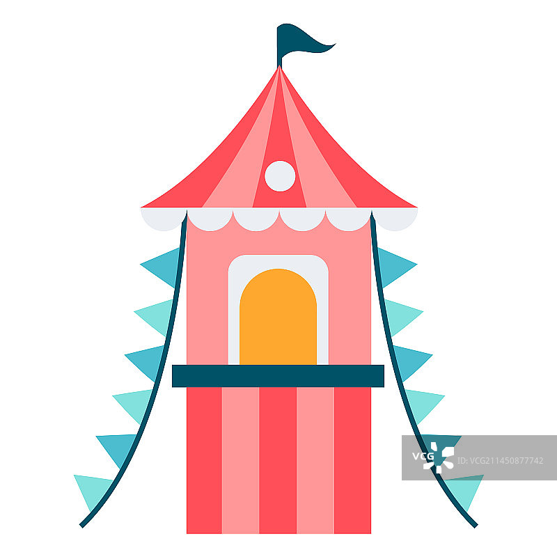 嘉年华售票亭图片素材