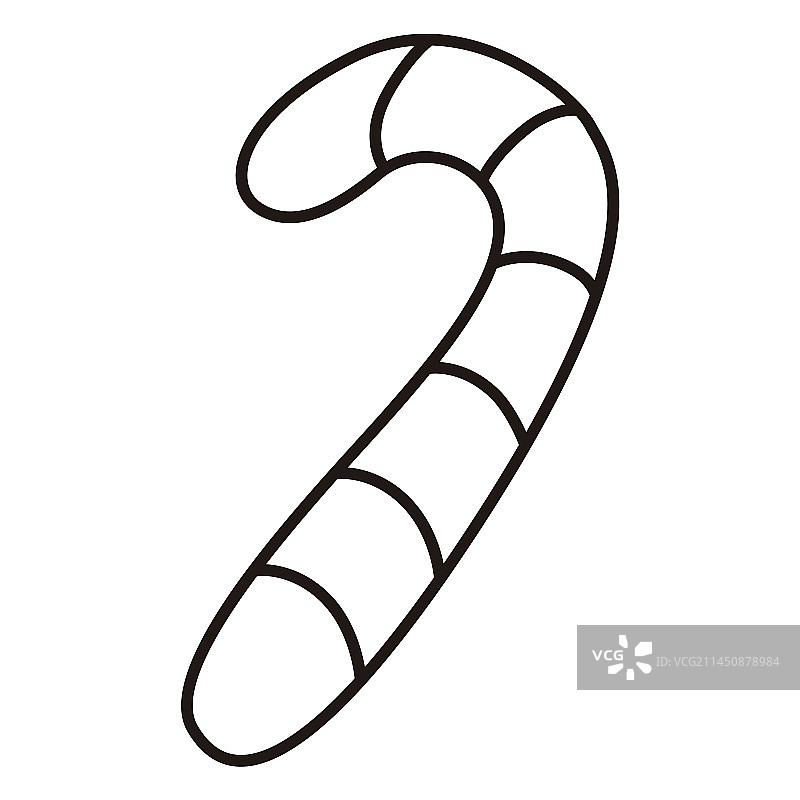 糖果棒描边图标41图片素材