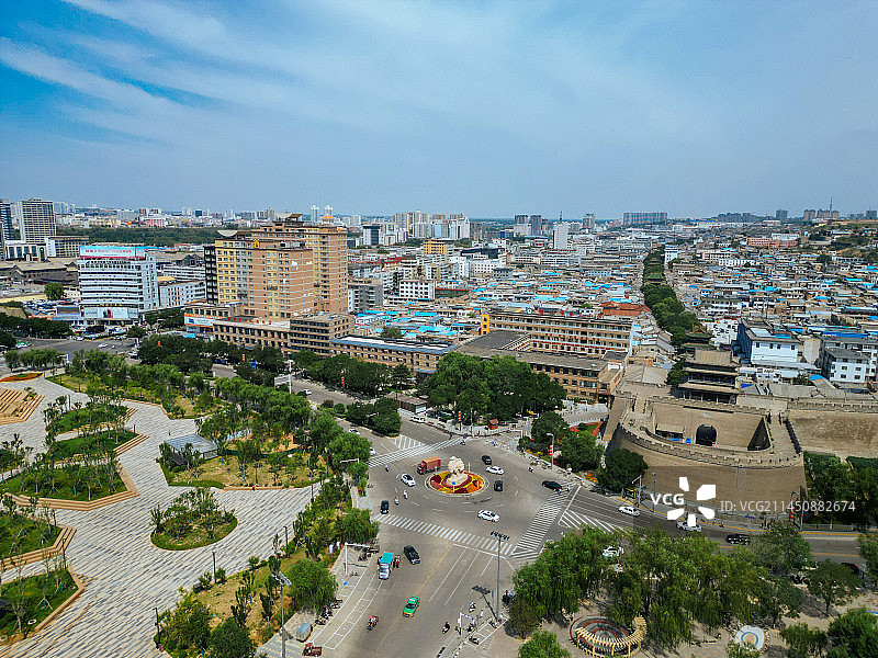 榆林 镇远门 榆阳区 凌霄公园   普济寺 榆林古街 夫子庙 世纪广场图片素材