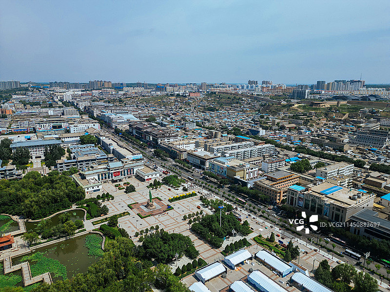 榆林 镇远门 榆阳区 凌霄公园   普济寺 榆林古街 夫子庙 世纪广场图片素材