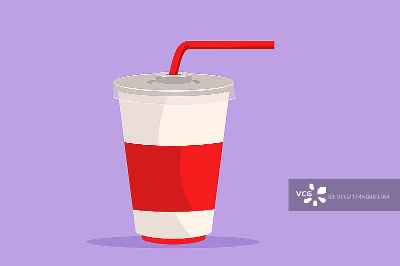卡通扁平风格饮料图片素材