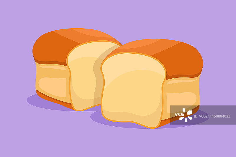 风格化的在线图形扁平设计图图片素材