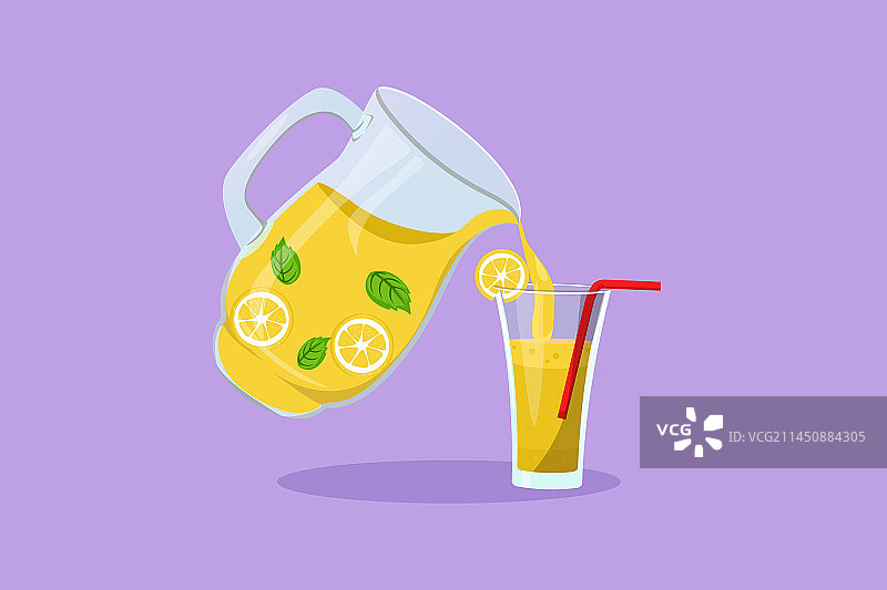 扁平风格清新图形设计图片素材