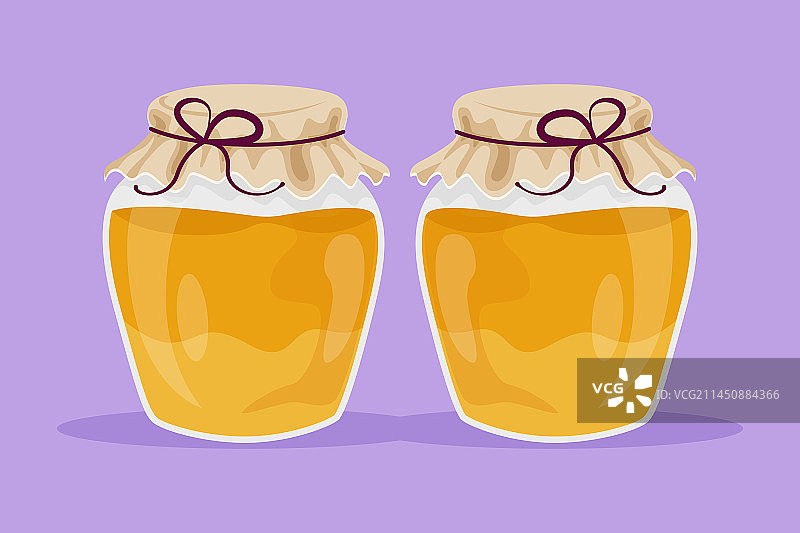 卡通扁平风格新鲜甜品图片素材