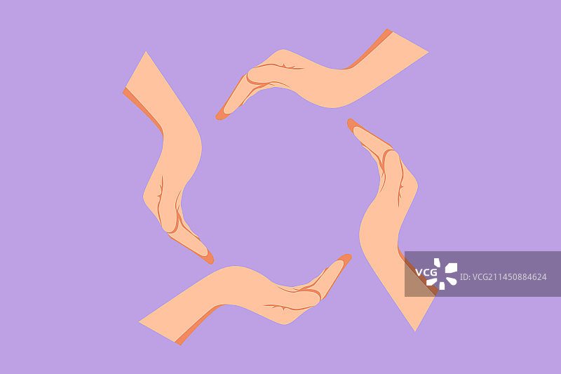 圆形图标扁平设计图片素材