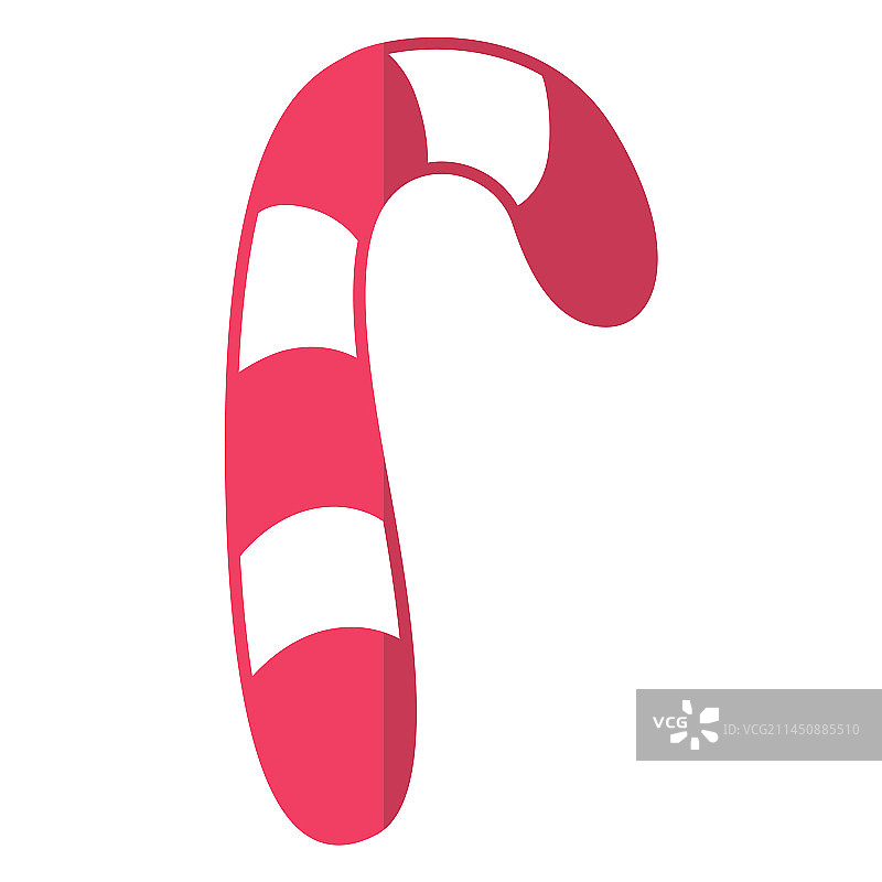 拐杖糖扁平图标6图片素材