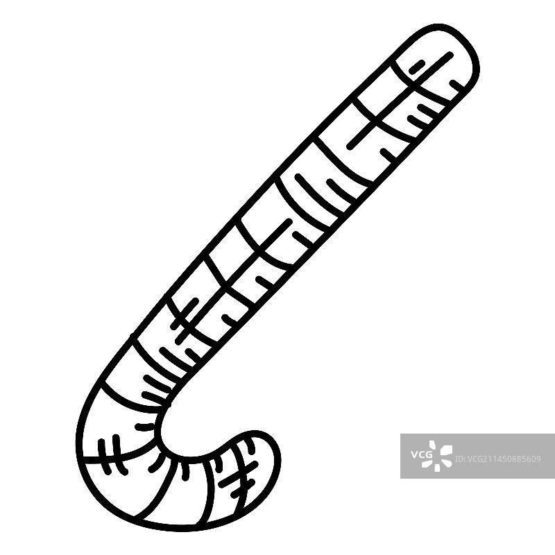 拐杖糖线条图片素材