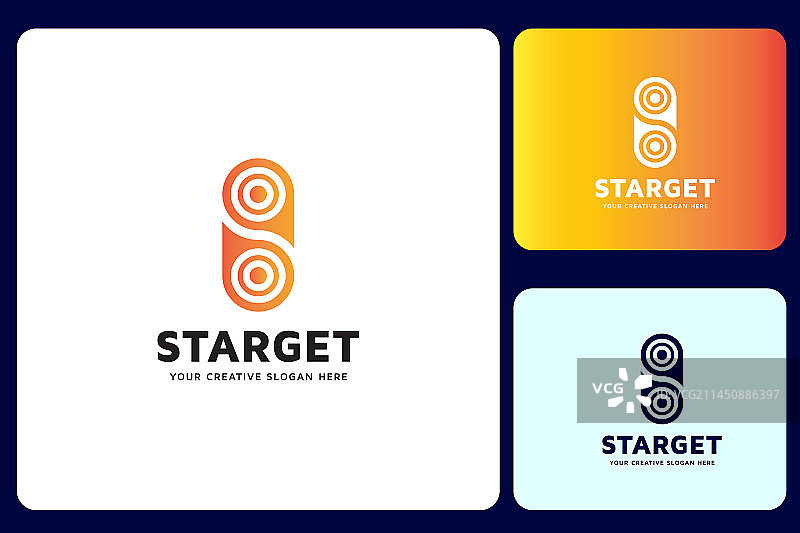 S字母标志设计模板图片素材