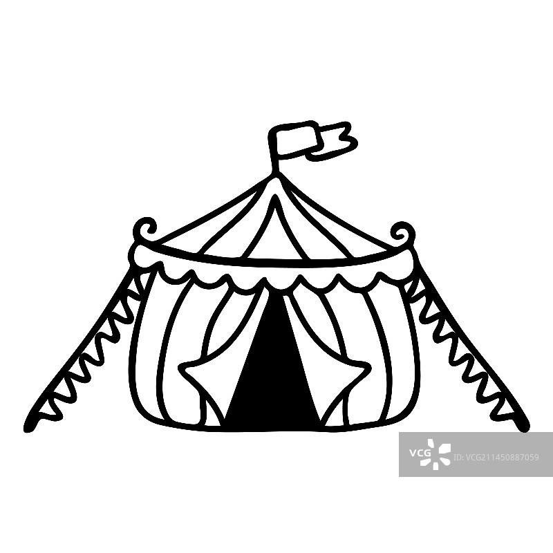 嘉年华帐篷图片素材