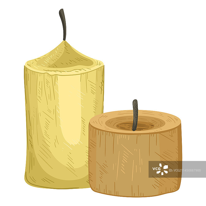 一对蜡烛图片素材
