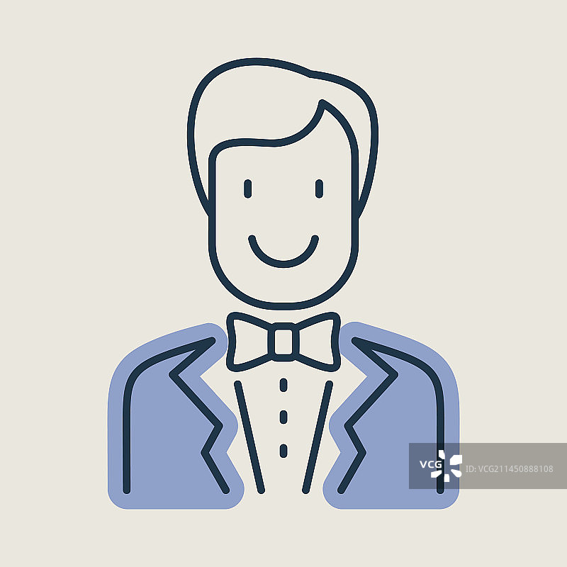 新郎服装图标图片素材