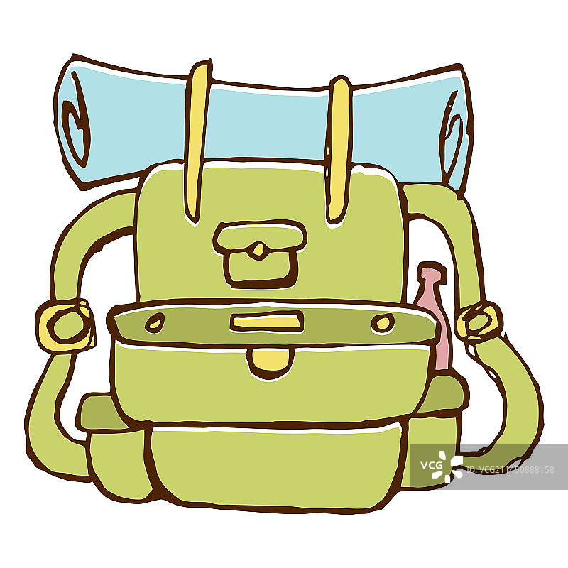 露营背包图标图片素材