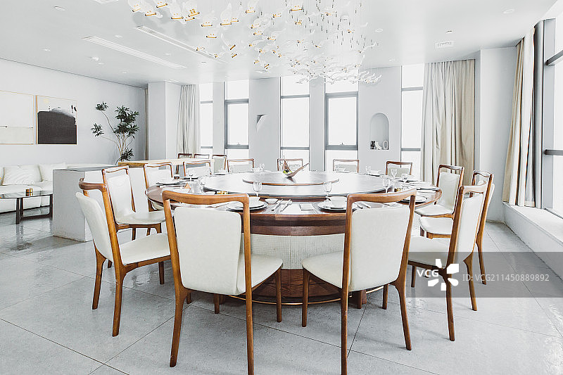 酒店包间内部环境图片素材