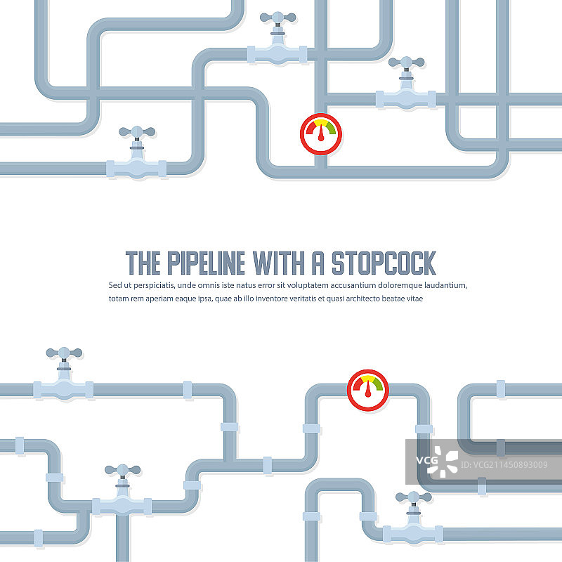 用于营销的管道背景概念图片素材