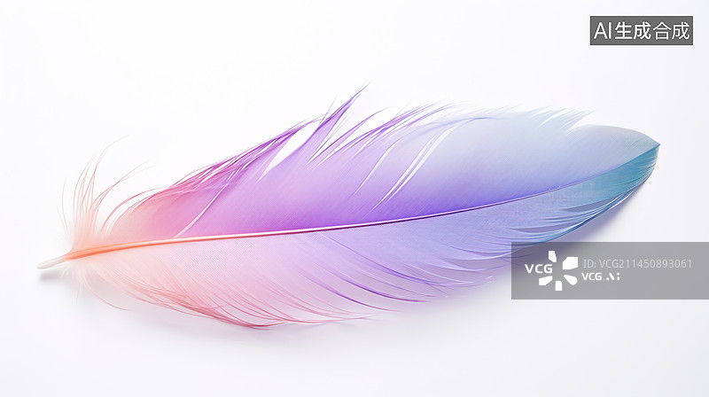 【AI数字艺术】鸟类羽毛抽象背景插画图片素材
