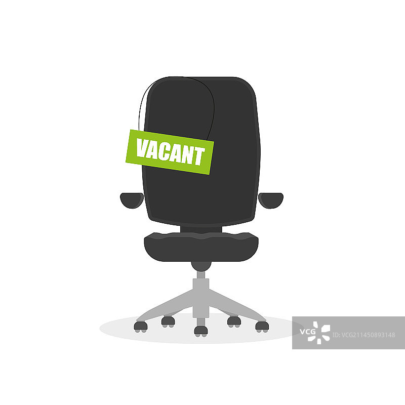 有职位空缺的椅子图片素材