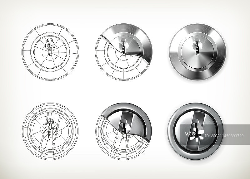 锁孔图案图片素材