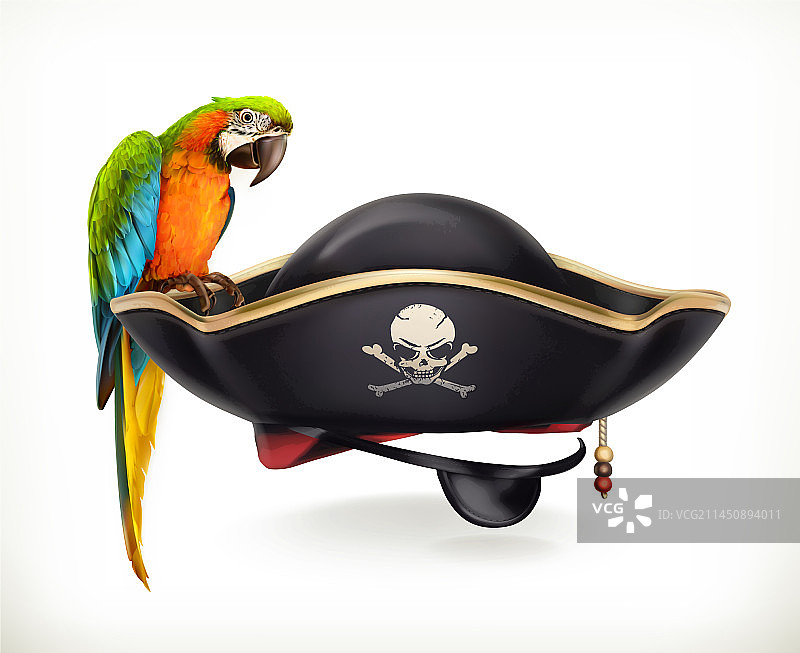 海盗帽图标图片素材