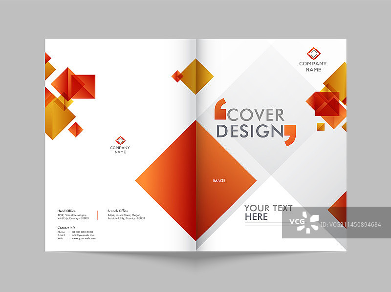 商业封面设计或模板布局图片素材