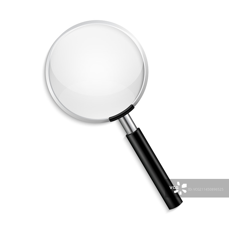 逼真放大镜图片素材