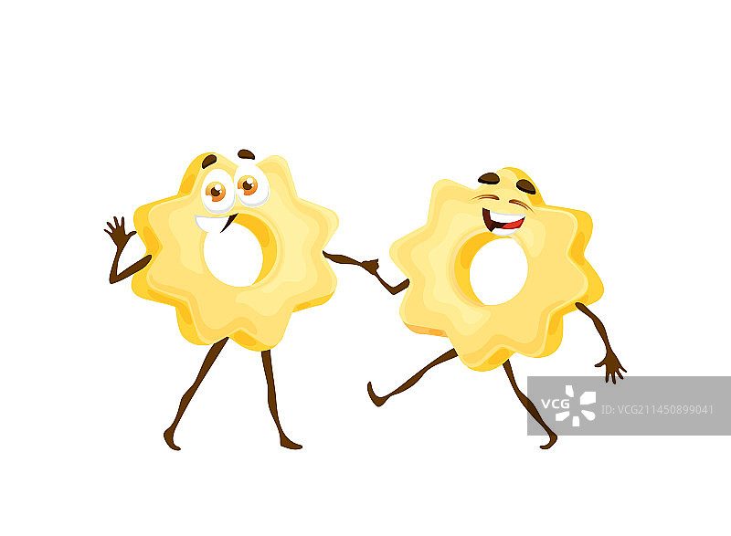 卡通星星意大利面人物图片素材