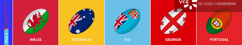 橄榄球C组旗帜橄榄球图片素材