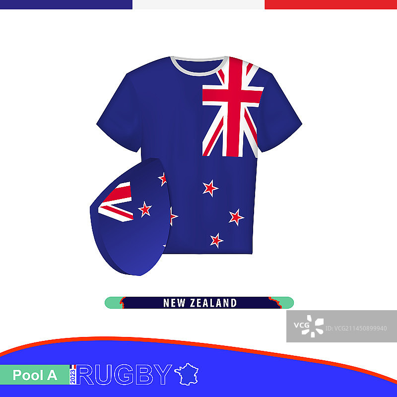 新西兰国家橄榄球队的橄榄球服图片素材