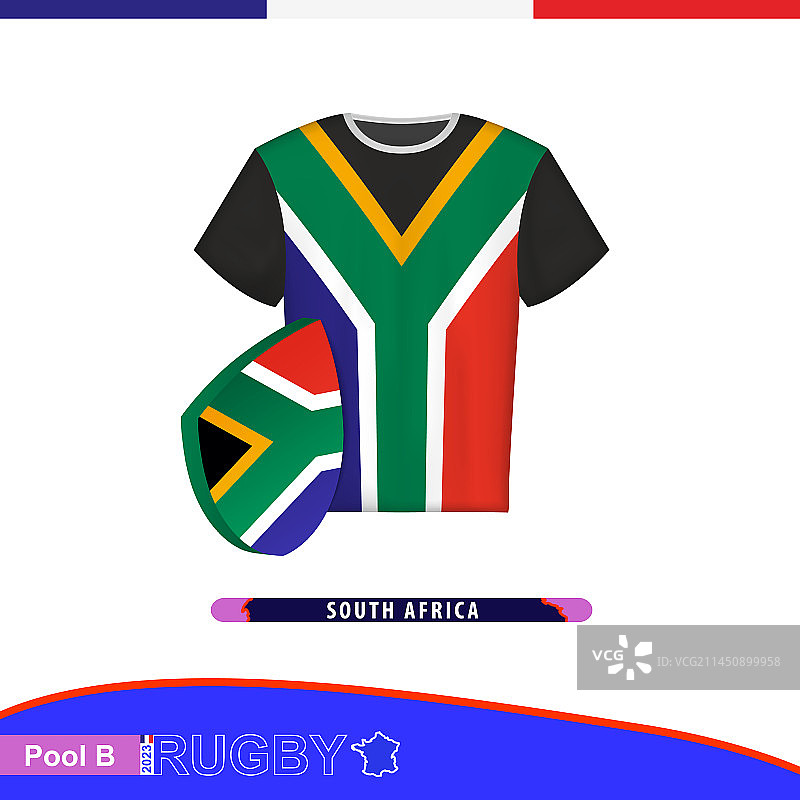 南非国家队橄榄球球衣图片素材