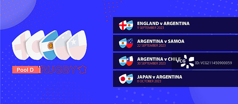 阿根廷国家橄榄球队赛程图片素材