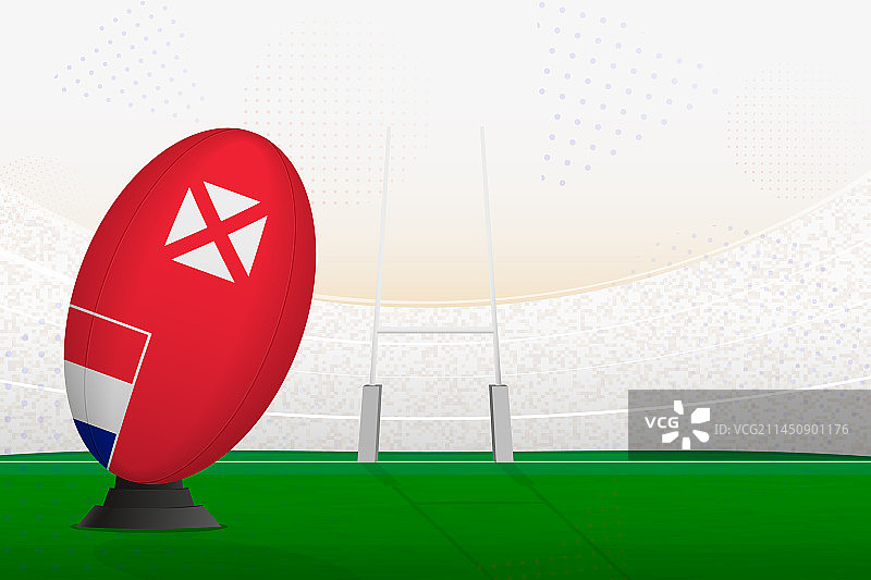 瓦利斯和富图纳橄榄球图片素材