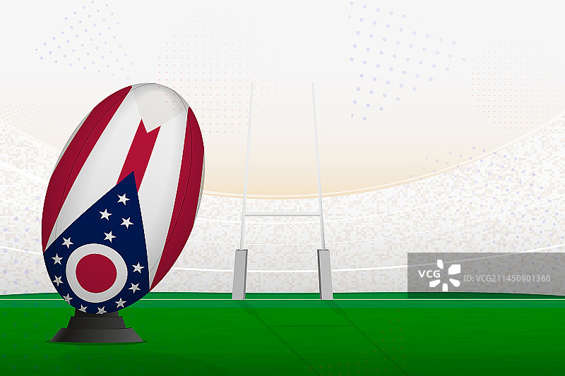 俄亥俄州代表队橄榄球场场景图片素材