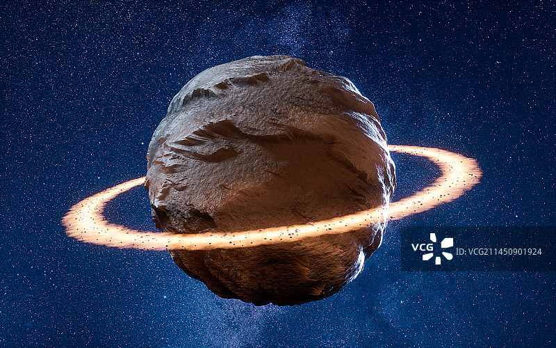 外太空星球科幻题材3D渲染图片素材