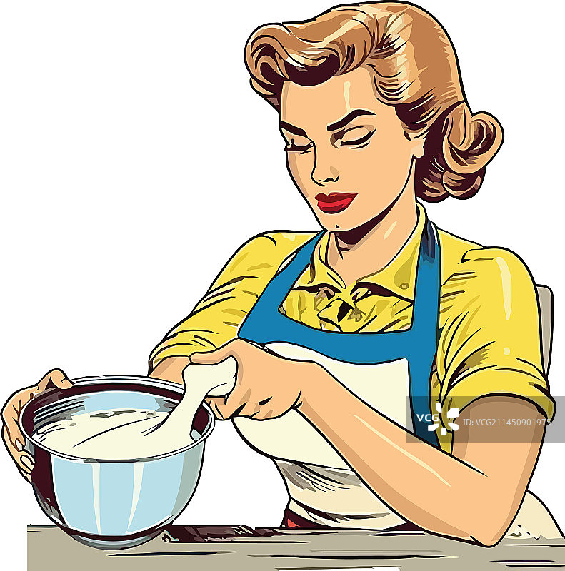 年轻的面包师图片素材